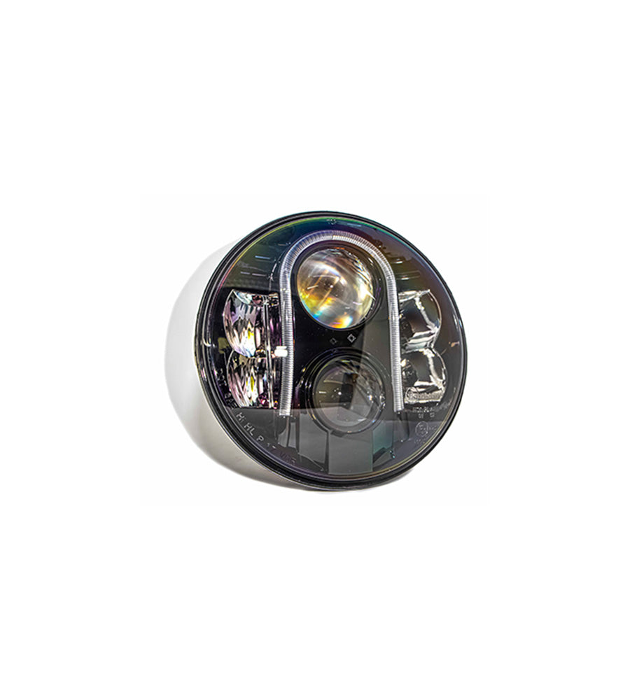 Optica Redonda 7" Altas y Bajas