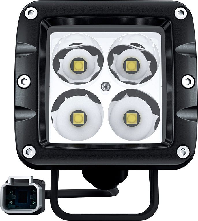 Exploradoras - Luces Led LRM-4 de profiundidad transparente de 4". Unidad