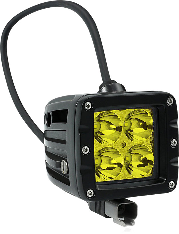 Exploradoras - Luces Led LRM-4 de profundidad Ambar de 4". Unidad