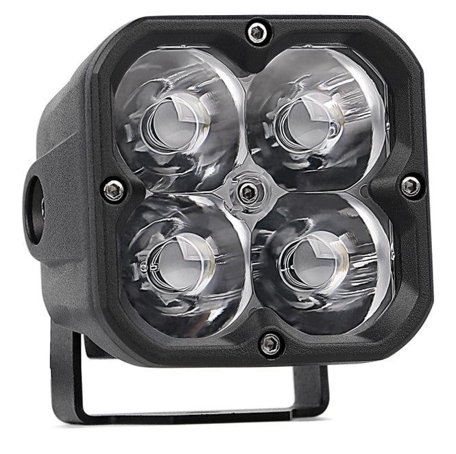 Exploradoras - Luces Led LRM-4 Pro de profundidad transparente de 3". Tecnología TIR Kit x 2